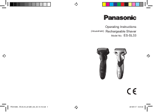 Kullanım kılavuzu Panasonic ES-SL33 Tıraş makinesi