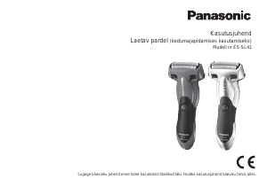 Kasutusjuhend Panasonic ES-SL41 Raseerimisaparaat