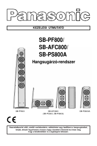 Használati útmutató Panasonic SB-AFC800 Hangszóró