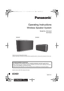 Manual Panasonic SC-ALL9 Speaker