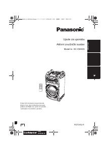 Priručnik Panasonic SC-CMAX5 Zvučnik