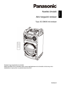 Használati útmutató Panasonic SC-CMAX5 Hangszóró