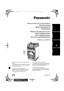 Bruksanvisning Panasonic SC-CMAX5E Högtalare