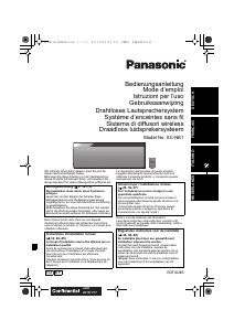 Handleiding Panasonic SC-NE1 Luidspreker
