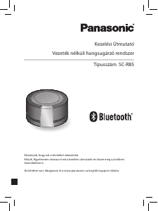 Használati útmutató Panasonic SC-RB5 Hangszóró