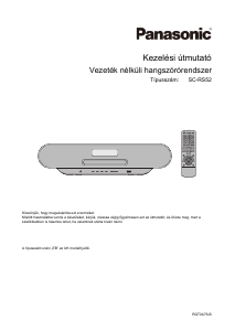 Használati útmutató Panasonic SC-RS52 Hangszóró