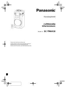Kasutusjuhend Panasonic SC-TMAX10 Kõlar