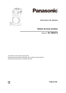 Manual de uso Panasonic SC-TMAX10 Altavoz