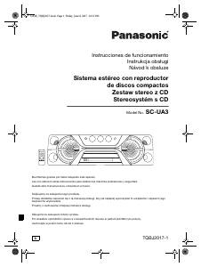 Manual de uso Panasonic SC-UA3 Altavoz