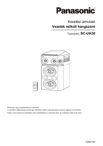 Használati útmutató Panasonic SC-UA30 Hangszóró