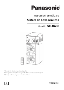 Manual Panasonic SC-UA30 Difuzor