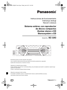 Manuál Panasonic SC-UA3E Reproduktor