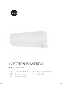 Handleiding Wilfa Lofoten Airconditioner