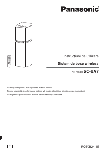 Manual Panasonic SC-UA7 Difuzor