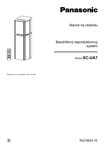 Návod Panasonic SC-UA7 Reproduktor