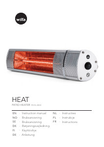 Manual Wilfa PH1S-2000 Patio Heater