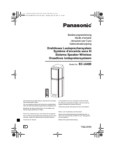 Bedienungsanleitung Panasonic SC-UA90E Lautsprecher