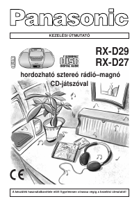 Használati útmutató Panasonic RX-D27 Sztereóberendezés