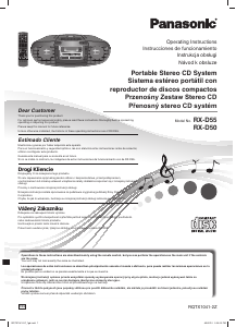 Handleiding Panasonic RX-D50EG Stereoset