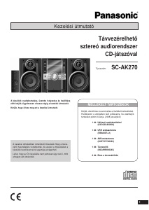 Kasutusjuhend Panasonic SC-AK270 Stereokomplekt