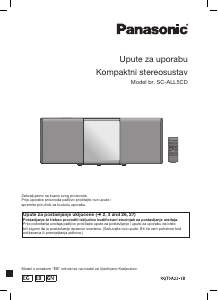 Priručnik Panasonic SC-ALL5CDEG Stereo komplet