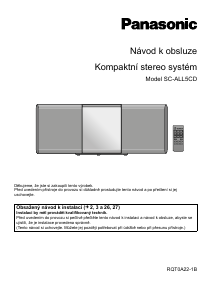 Manuál Panasonic SC-ALL5CDEG Stereo souprava