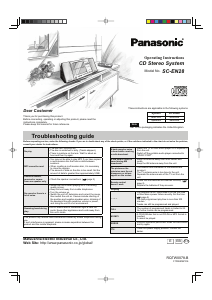 Handleiding Panasonic SC-EN28 Stereoset