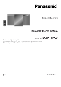 Kullanım kılavuzu Panasonic SC-HC17EC Stereo müzik seti