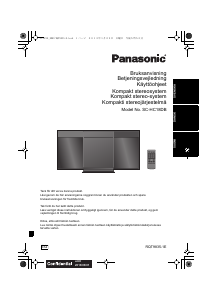 Käyttöohje Panasonic SC-HC18DBEG Stereosetti
