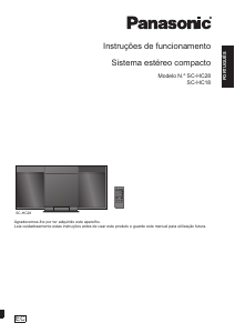 Manual Panasonic SC-HC18EG Aparelho de som