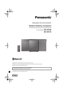 Manual Panasonic SC-HC19EG Aparelho de som