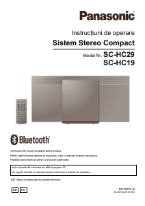 Manual Panasonic SC-HC19EG Stereo set