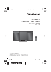 Kasutusjuhend Panasonic SC-HC28 Stereokomplekt