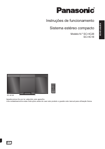 Manual Panasonic SC-HC28EG Aparelho de som