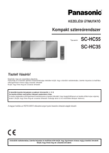 Használati útmutató Panasonic SC-HC35 Sztereóberendezés
