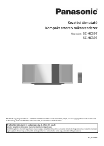 Használati útmutató Panasonic SC-HC397 Sztereóberendezés