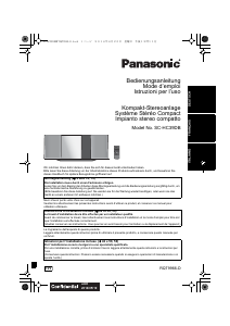 Bedienungsanleitung Panasonic SC-HC39DB Stereoanlage