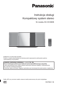 Instrukcja Panasonic SC-HC39DB Zestaw stereo
