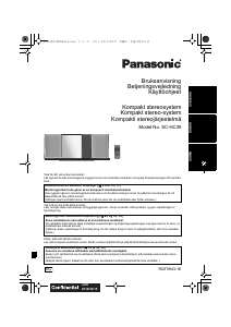 Käyttöohje Panasonic SC-HC39EC Stereosetti