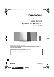 Mode d’emploi Panasonic SC-HC39EG Stéréo