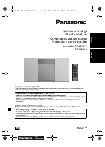 Instrukcja Panasonic SC-HC412EG Zestaw stereo