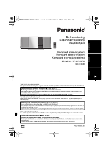 Käyttöohje Panasonic SC-HC49EG Stereosetti