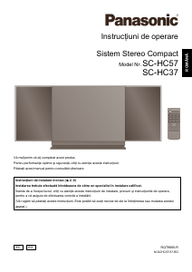 Manual Panasonic SC-HC57 Stereo set