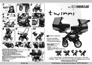 Instrukcja Babyactive Twinni Wózek