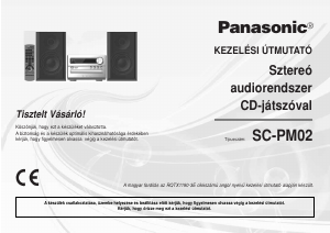 Használati útmutató Panasonic SC-PM02 Sztereóberendezés