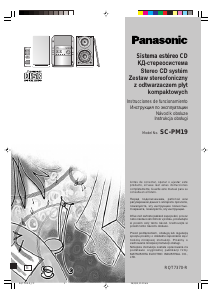 Instrukcja Panasonic SC-PM19 Zestaw stereo