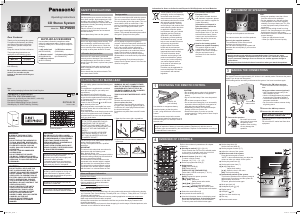 Handleiding Panasonic SC-PM200 Stereoset