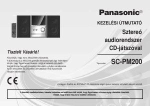 Használati útmutató Panasonic SC-PM200 Sztereóberendezés