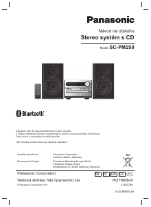 Návod Panasonic SC-PM250EC Stereo súprava