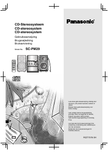 Bruksanvisning Panasonic SC-PM29 Stereoanläggning